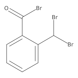 2-(Dibromomethyl)benzoyl bromide Structure