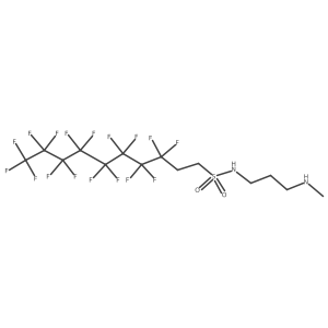 8:2 Fluorotelomer sulfonamido N-monomethyl amine结构式