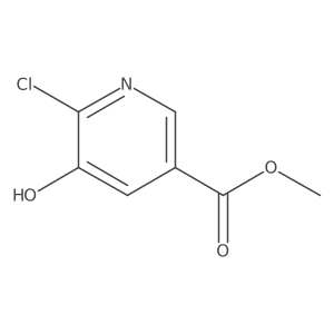Methyl 6-chloro-5-hydroxynicotinate Structure
