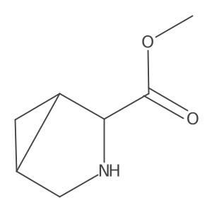 rac-methyl (1R,2S,5S)-3-azabicyclo[3.1.0]hexane-2-carboxylate Structure