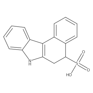 6,7-Dihydro-5H-benzo[c]carbazole-5-sulfonic acid Structure