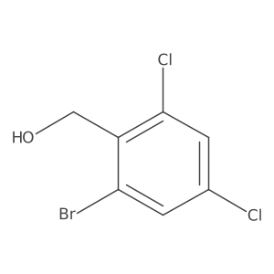 (2-Bromo-4,6-dichlorophenyl)methanol Structure