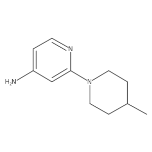 2-(4-Methylpiperidin-1-yl)pyridin-4-amine Structure