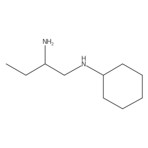 n1-Cyclohexylbutane-1,2-diamine结构式