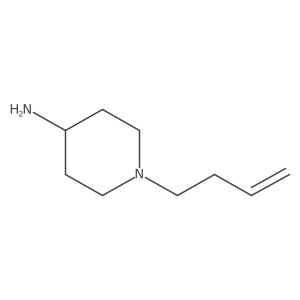 1-(But-3-en-1-yl)piperidin-4-amine结构式