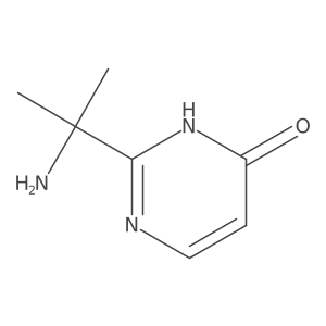 2-(2-Aminopropan-2-yl)pyrimidin-4-ol Structure