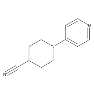 1-(Pyridin-4-yl)piperidine-4-carbonitrile结构式