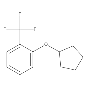 2-(Cyclopentyloxy)benzotrifluoride结构式