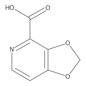 [1,3]Dioxolo[4,5-c]pyridine-4-carboxylic acid Structure
