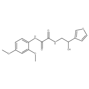 N'-(2,4-dimethoxyphenyl)-N-[2-(furan-3-yl)-2-hydroxyethyl]ethanediamide Structure