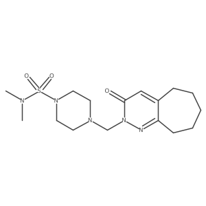 C16H27N5O3S结构式