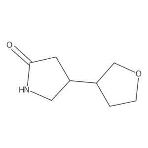 4-(Oxolan-3-yl)pyrrolidin-2-one Structure