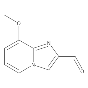 8-Methoxyimidazo[1,2-a]pyridine-2-carbaldehyde结构式