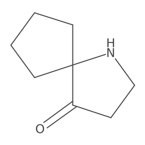 1-Azaspiro[4.4]nonan-4-one结构式