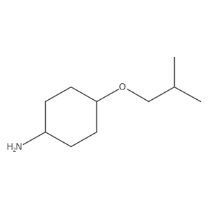 Trans-4-isobutoxycyclohexanamine Structure