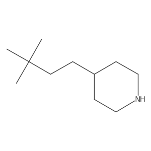 4-(3,3-Dimethylbutyl)piperidine结构式