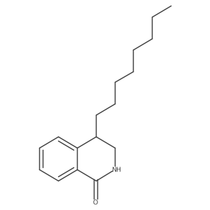 3,4-Dihydro-4-octyl-1(2h)-isoquinolinone Structure