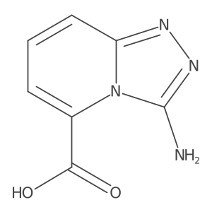 3-Amino-[1,2,4]triazolo[4,3-a]pyridine-5-carboxylic acid Structure