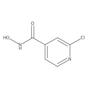 2-Chloro-N-hydroxypyridine-4-carboxamide Structure