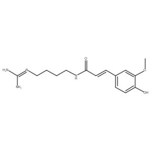 Feruloylagmatine Structure