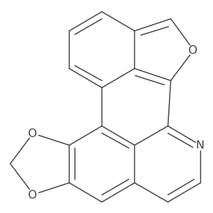 [1,3]Benzodioxolo[6,5,4-de]isobenzofuro[7,1-gh]quinoline Structure