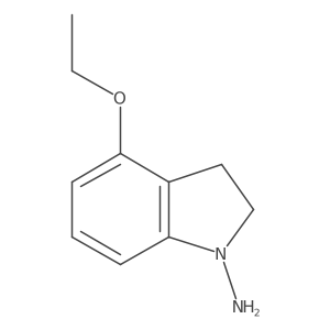 4-Ethoxyindolin-1-amine Structure