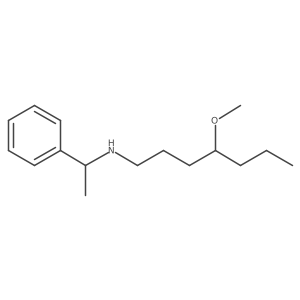 (4-Methoxyheptyl)(1-phenylethyl)amine结构式