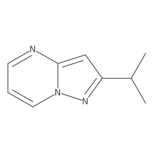 2-(Propan-2-yl)pyrazolo[1,5-a]pyrimidine Structure