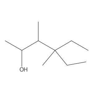 4-Ethyl-3,4-dimethylhexan-2-ol结构式
