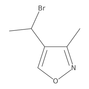 4-(1-Bromoethyl)-3-methyl-1,2-oxazole结构式