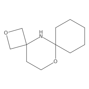2,12-Dioxa-5-azadispiro[3.1.5^{6}.3^{4}]tetradecane结构式