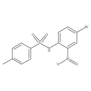 (4-Bromo-2-nitrophenyl)[(4-methylphenyl)sulfonyl]amine Structure