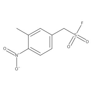 (3-Methyl-4-nitrophenyl)methanesulfonyl fluoride Structure