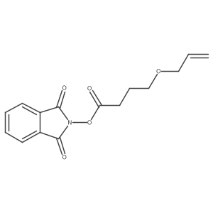 1,3-dioxo-2,3-dihydro-1H-isoindol-2-yl 4-(prop-2-en-1-yloxy)butanoate Structure