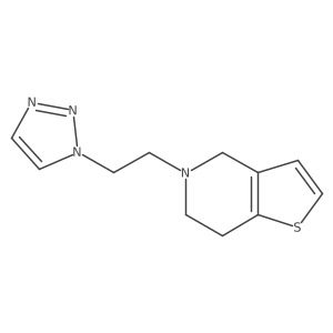 5-(2-(1H-1,2,3-triazol-1-yl)ethyl)-4,5,6,7-tetrahydrothieno[3,2-c]pyridine Structure
