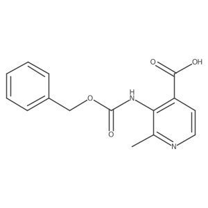 3-{[(Benzyloxy)carbonyl]amino}-2-methylpyridine-4-carboxylic acid Structure