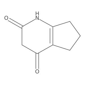 6,7-Dihydro-1H-cyclopenta[b]pyridine-2,4(3H,5H)-dione结构式