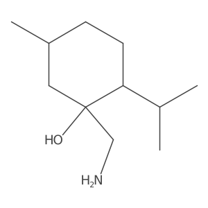 (1R,2S,5R)-1-(Aminomethyl)-2-isopropyl-5-methylcyclohexane-1-ol Structure