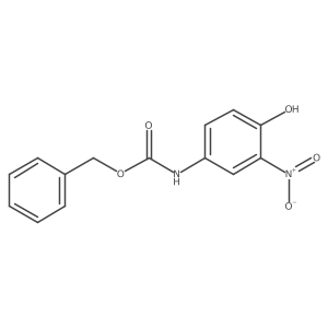 benzyl N-(4-hydroxy-3-nitrophenyl)carbamate Structure