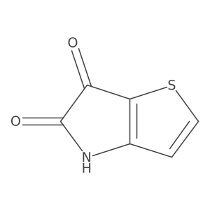 4H-thieno[3,2-b]pyrrole-5,6-dione结构式