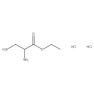 Ethyl 2,3-diaminopropionate dihydrochloride结构式