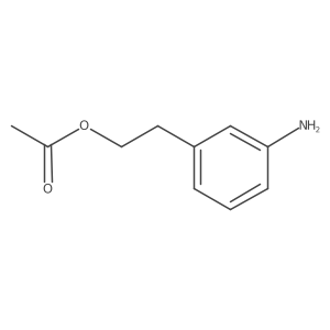 2-(3-Aminophenyl)ethyl acetate Structure
