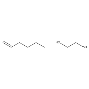Hex-1-ene;2-sulfanylethanol结构式
