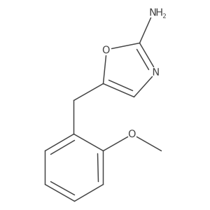 5-(2-Methoxy-benzyl)-oxazol-2-ylamine结构式