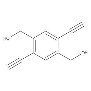 (2,5-Diethynyl-1,4-phenylene)dimethanol Structure