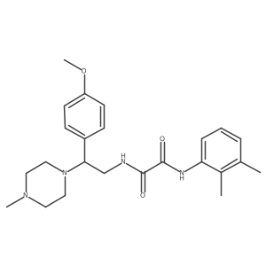 N1-(2,3-dimethylphenyl)-N2-(2-(4-methoxyphenyl)-2-(4-methylpiperazin-1-yl)ethyl)oxalamide Structure