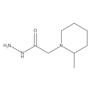 2-(2-Methylpiperidin-1-yl)acetohydrazide Structure