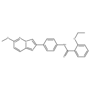 2-ethoxy-N-(4-(6-methoxyimidazo[1,2-b]pyridazin-2-yl)phenyl)benzamide Structure