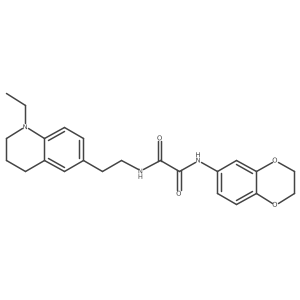 N1-(2,3-dihydrobenzo[b][1,4]dioxin-6-yl)-N2-(2-(1-ethyl-1,2,3,4-tetrahydroquinolin-6-yl)ethyl)oxalamide Structure
