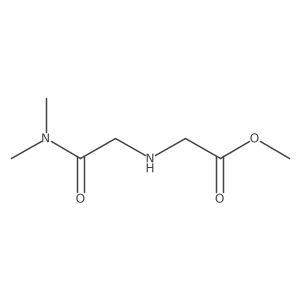 Methyl (2-(dimethylamino)-2-oxoethyl)glycinate结构式